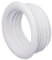 SKIR'CO Raccordo per tubo di scarico, 50 x 40 mm, in gomma, colore: bianco