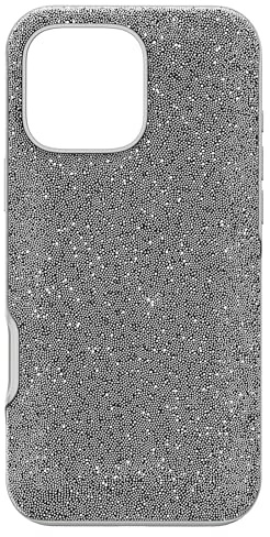 Swarovski Funda para Smartphone High, iPhone® 16 Pro MAX, Tono Plateado