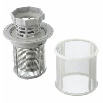 Original Spülmaschinensieb passend für Bosch Siemens Neff Gaggenau alte Serie Typ SGI SGS SGU SGV SR SRV SE bestehend aus 3 Teilen 17008311