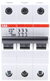 ABB S200M MCB Leitungsschutzschalter Typ B, 3-polig 32A 440V, Abschaltvermögen 10 kA System Pro M Compact