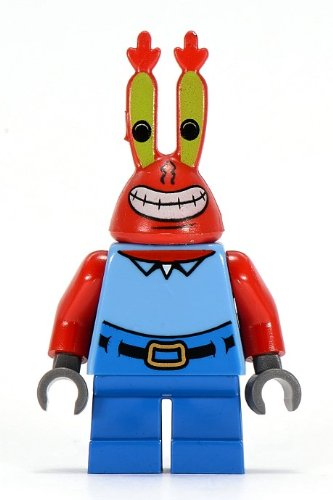 LEGO Mr. Krabs Spongebob Squarepants Minifigure by