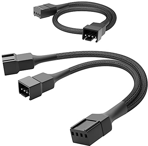 KabelDirekt PWM-Lüfter auf 2x Y-Kabel 15+30cm