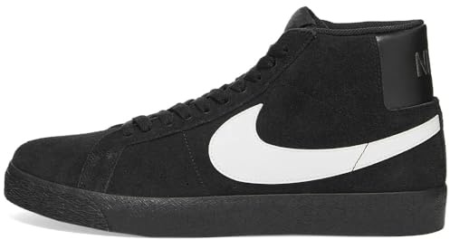 Nike SB Zoom Blazer Mid Sneaker Senior, ginnastica, sostituto della pelle sintetica, confezione da 1, nero, bianco, nero., 44.5 EU