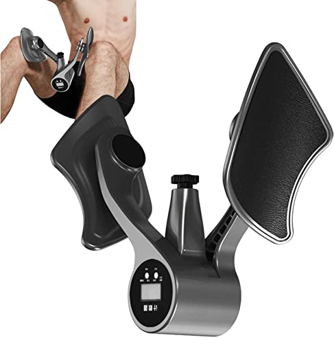 Bexdug Allenatore Muscolare del Pavimento pelvico - Attrezzatura per Esercizi Interni Coscia con contatore | Attrezzatura per l'allenamento della Toner Interno della Coscia Uomo Kegel Hip