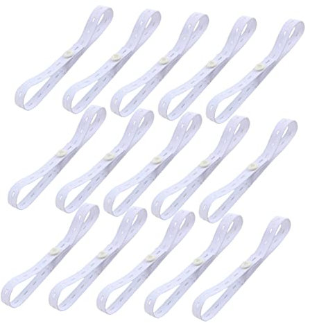 SWOOMEY 15stücke Teiliges Elastisches Verstellbarer Zur Sicheren Fixierung Schonend Ohne Nadel Passend Für Verschiedene Taillengrößen Verhindert Verrutschen Der Windel