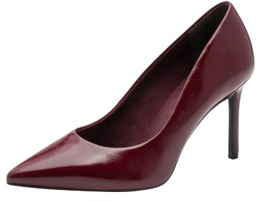 Tamaris Escarpins à Talon Aiguille pour Femme Rouge (Merlot) 38