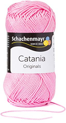 Schachenmayr Catania 9801210-00222 orchidee Handstrickgarn, Häkelgarn, Baumwolle