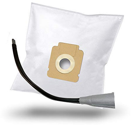 MisterVac | compatibile con sacchetti per aspirapolvere sacchetti di ricambio 10 pezzi + ugello flessibile (circa 64 cm) ugello di ricambio Hoover TW 1600 Sprint