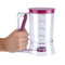 Porcionador de Masa, Dispensador Manual de Masa para Pasteles de 900 Ml, Bateador Manual Magdalena Panqueque Waffle, Pancake Batter Dispenser with Measuring Label, Taza de Medición Transparente