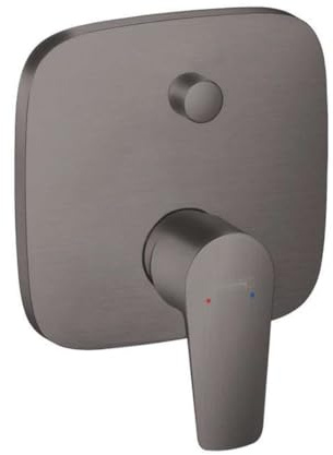 hansgrohe 71745340 Talis E Badrumsarmatur Infälld borstad svart krom ettgreppsblandare