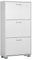 CASARIA® Mueble Zapatero para 18 Pares Organizador de Zapatos 3 Puertas Armario Compacto 115x61x24cm