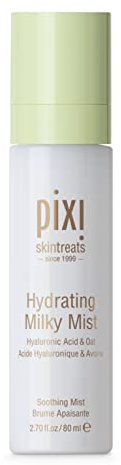 Pixi Beauty Milky Mist | Hydrating Moisturizer for Dry Skin | Infused with Hyaluronic Acid | 2.70 Fl Oz, 80 mL