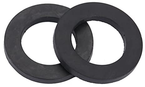 Ejoyous 12pcs Rubber Washers, Sealing Rings Hose Rubber Faucet Connector Washers for Water Hose Faucet Connecting (1 inch)