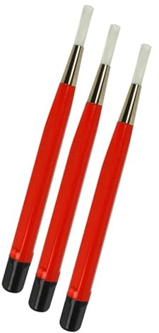 Fiberglass Scratch Brush Pen 3 Piece Set Jewelry Watch Coin Cleaning Electronic Applications Removing Rust and Corrosion