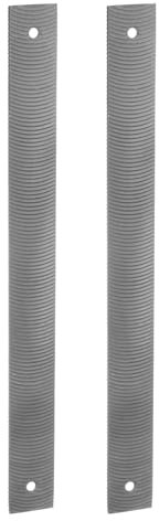 QUARKZMAN 2pz Lima Flessibile da 14 Pollici in Acciaio Al Carbonio Ad Alta Tenacità con Denti Medi per Lucidatura e Smerigliatura di Superfici Metalliche per Auto