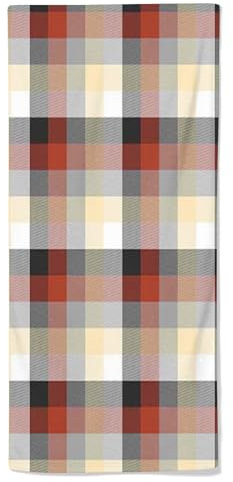 Schwarz-Weiß – 7 karierte Handtücher für Badezimmer, Zuhause, Küche, Geschirrtücher, buntes Design, abstrakte geometrische Muster, Handtuch zum Kochen und Backen, Schwarz-Weiß (30,5 x 69,5 cm)