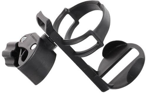 CLISPEED Soporte de Bebidas para Cochecito y Andador Portavasos Giratorio para Bicicleta Silla de Ruedas y Taca Taca Compatible con Manillares Múltiples Práctico y Conveniente