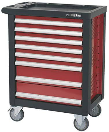 Sealey Ap2408 Rollcab 8 Drawer With Ball Bearing Runners