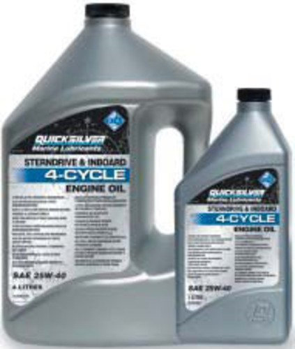 Quicksilver Sterndrive & Inboard 4 Stroke Oil. 25W-40