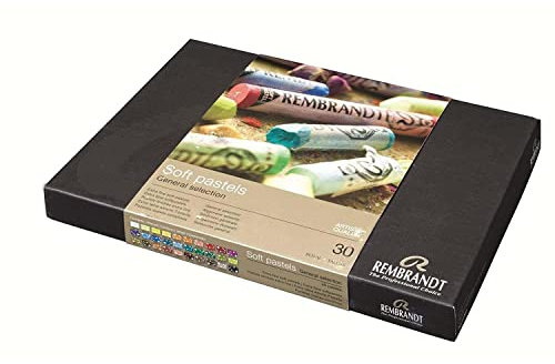 Rembrandt Weiche Pastellkreiden Set mit 30 Kreiden Pastell Box Selection