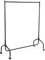 dosleeps Clothes Rails 4FT Clothing Rail on Wheels Metal Heavy Duty Carment Hanging Rack Coat Display Stand For Bedroom, Living Room (4ft)