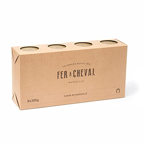 Fer à Cheval - Véritable Savon de Marseille - Cube (OLIVE 8x300g)