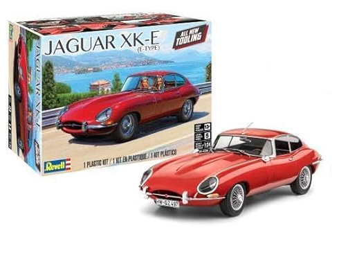 Level 5 Model Kit XK-E (E-Type) 1/24 Scale Model by Revell 85-4509