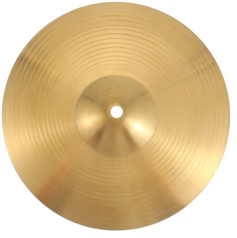 TOGEVAL Drum Set Cymbal Jazz Cymbal Messing Für Schlagzeug Vielseitig Und Langlebig Perfektes Zubehör Für Professionelle Drummer