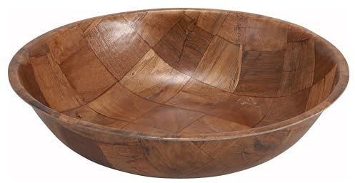 Winco 18 Salad Bowl, Wooden