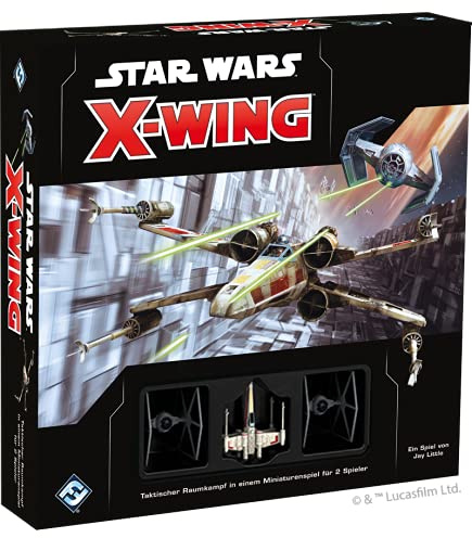 Atomic Mass Games, Star Wars: X-Wing 2. Edition, Grundspiel, Tabletop, 2 Spieler, Ab 14+ Jahren, 45+ Minuten, Deutsch