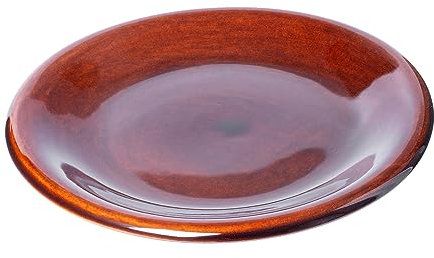 KADAX Essteller, Teller aus Ton mit Keramikschicht, Spülmaschinenfeste Speiseteller, flache Essteller, Servierteller für Frühstück, Kuchen, Desserts (Klein, 1 Stück)