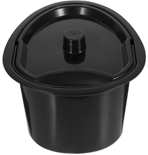 NIYANGLE Portable Chamber Pot with Lid 10.4 Inch Potty Bucket for Elderly Kids and Patients Bathroom Aid Toilet Bucket for Home and Hospital Use