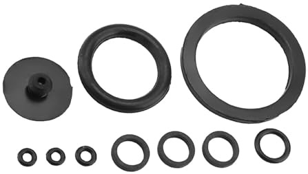 10 Pièces Joint d'anneau en Caoutchouc, Pièces Utiles pour Pulvérisateur de Jardin Ensemble Accessoires de PulvéRisation Essentiels Anneaux d'étanchéIté pour Pièces de Rechange