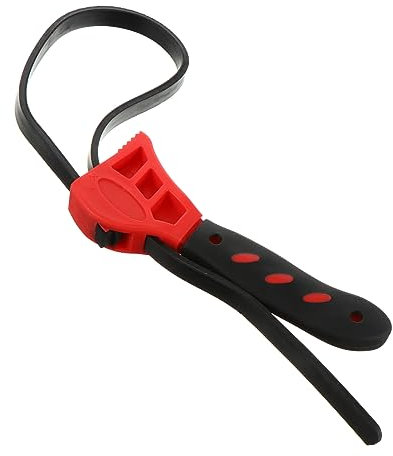 Tofficu Adjustable Wrench Bottle Opener Multifunctional Jar Opener Rubber Strap for Kitchen Gadgets and Novelty