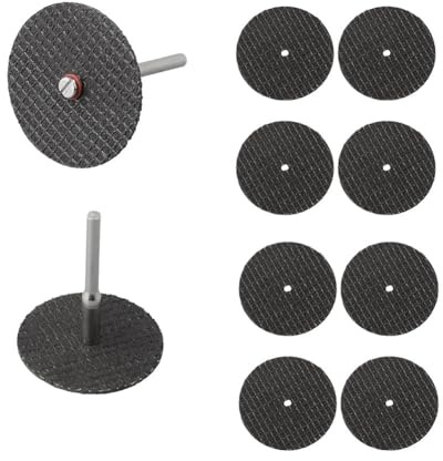 Disco da taglio in resina da 32 mm per smerigliatrice angolare, albero da 3 mm, confezione da 10 mole circolari per metallo, acciaio inossidabile, ferro, compatibile con utensili elettrici rotanti