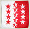 Drapeau Suisse Canton Valais - 120 x 120 cm
