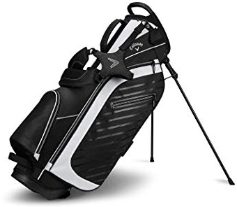 Callaway Golf Capital Prime 4.0 Stand Golf Bag, Black/White/Charcoal