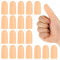 DIVINA VITAE 20Pcs Gel Finger Cots Cover, Silicone Finger Protectors Sleeve, Rubber Fingers Tips Gloves Caps Bandage for Fingers Cracking Trigger Arthritis Pain Relief(Skin Color)