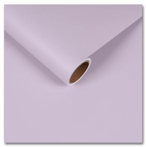 CRE8TIVE Carta da parati viola chiaro, autoadesiva, opaca, tinta unita, per mobili, rimovibile, 30 x 200 cm, colore lilla, piano di lavoro, cucina, carta da parati, bagno, impermeabile, per mobili