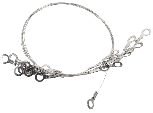 Homoyoyo 12 pezzi Fili di Acciaio Inox per Affettatrice Torte Strumento Livellatore e Tagliatorte Sostitutivi per Casa Taglio Facile e Preciso per Torte Formaggi e Salumi