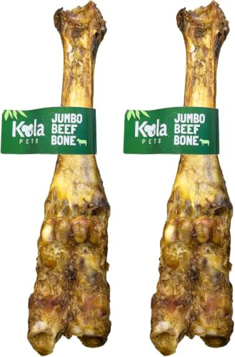 Jumbo Beef Bone For Dogs -100% Natural Long-Lasting Dog Bones for Puppies & Large Dogs