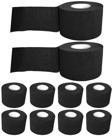 BETOOKY 10 st. engångshalsremsor: stretchiga barberpappershalspapper professionellt frisörverktyg för salong hårklippning stylingtillbehör tillbehör