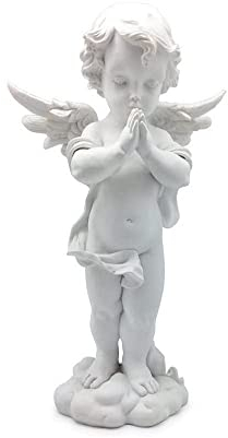 Pajoma 40776 Angelo Figurine Ange, Résine, 19 x 13 x 35 cm