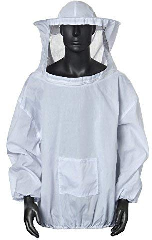Cisixin Imkeranzug,Professionelle Imker Bienenschutz,Beekeeper Suit für Professionelle Bienenbisse Verhindern,Imkerjacke mit Hut,für Bienenzüchter Bee Keepers
