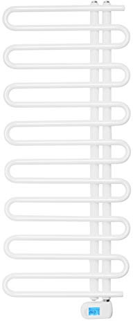 Badheizkörper 500x1177 mm Weiß Elektrisch R6303W-E
