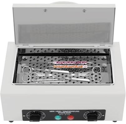 Professionell varmluftssterilisator 300 W för instrument, autoklav med timer upp till 220 ℃ för nagelverktyg, metallrengöringsmaskin och desinfektionsenhet i salonger, kliniker