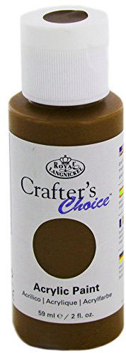 Royal & Langnickel 090672229526 Transparent Brown Acrylic Paint - 59ml