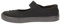 Clarks Girl's Hopper Go Ballet School Shoes, Black Fabric, 11 UK Child