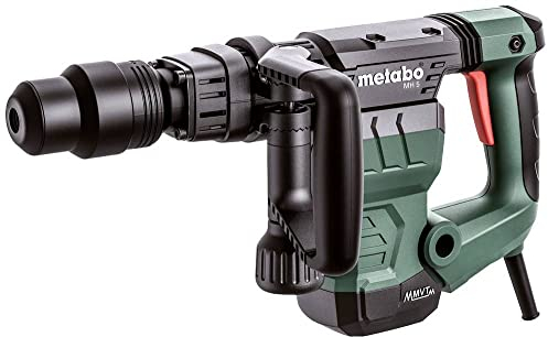 metabo Meißelhammer MH 5-1100 W, 7.1 J Schlagenergie, 360° verstellbarer Griff - SDS-max, Vibrationsdämpfung - Leistungsstark und ergonomisch für präzises Arbeiten - Inkl. Koffer