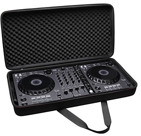 LTGEM EVA Hard Case Compatible with RANE ONE/Hercules Inpulse T7 2 Deck or Pioneer DDJ-SX/SX2/SX3 - Complete DJ Set and DJ Controller. Case Only! (28.7×14.9×5.8 inch)